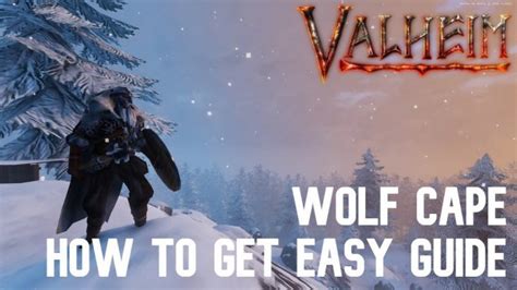 Valheim Wolf Cape - How To Get Easy Guide