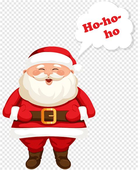 Santa Claus, Santa Claus Christmas ornament Text, Santa Claus Ho-Ho-Ho, elf, fictional Character ...