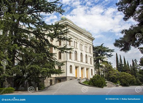 Tbilisi University stock photo. Image of clouds, house - 59040146