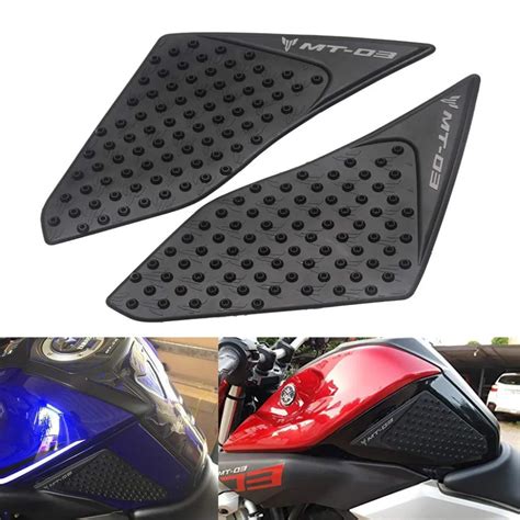 Motorcycle Accessories For Yamaha MT 03 MT03 MT 03 2015 2016 Anti slip Tank Pad Side Gas Knee ...