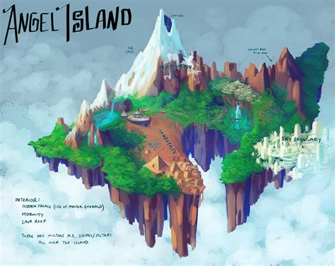 Map: Angel Island by knockabiller on DeviantArt