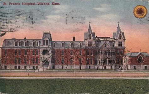 St. Francis Hospital Wichita, KS Postcard