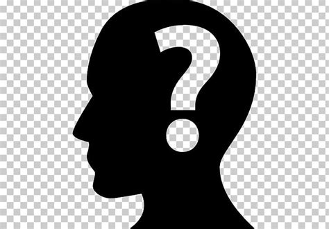 Human Head Question Mark PNG, Clipart, Black And White, Clip Art ...