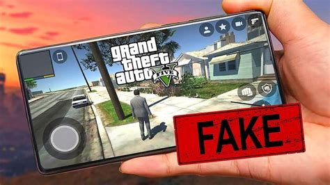 Why GTA 5 APK download links on internet for Android are fake