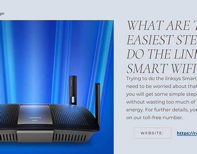 Linksys Wifi Router Setup Projects | Photos, videos, logos, illustrations and branding on Behance