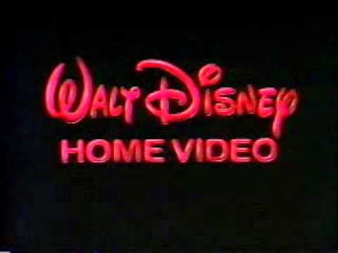 Walt Disney Home Video Logo (October 14, 1986-November 6, 2001, January ...