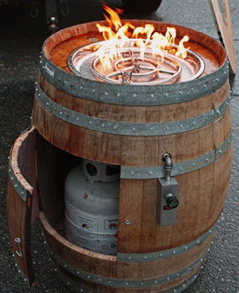 4 Wine Barrel Reuse Ideas | Wine barrel fire pit, Barrel fire pit, Diy bbq