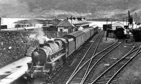 Old photograph of the railway station in Kyle of Lochalsh, Scotland | Kyle of lochalsh, Railway ...