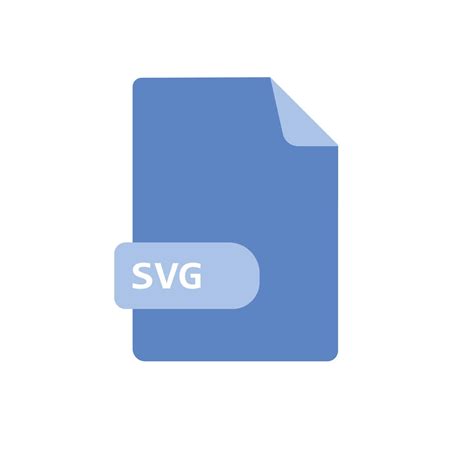 SVG file icon. Flat icon design illustration. Vector icon SVG 10552892 Vector Art at Vecteezy