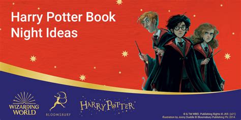 Harry Potter Book Night Ideas - Bloomsbury Resources