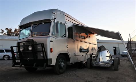 CHECK OUT THIS STUNNING VINTAGE RACE CAR TRANSPORTER — Trucks at Tracks ...