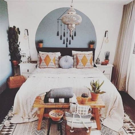 19+ Creative DIY Bohemian Bedroom Decor Ideas - lmolnar