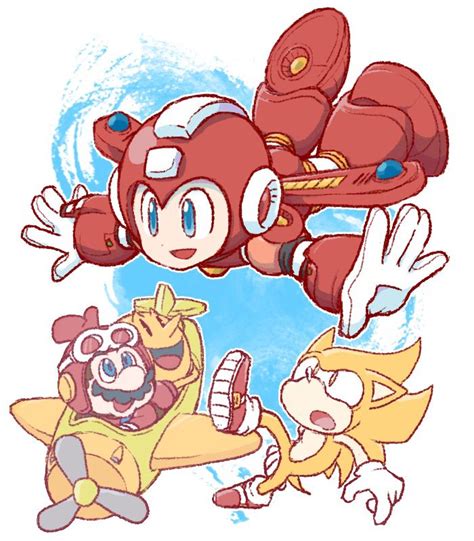 Rock, Mario & Sonic | Smash bros, Super mario bros, Super smash bros