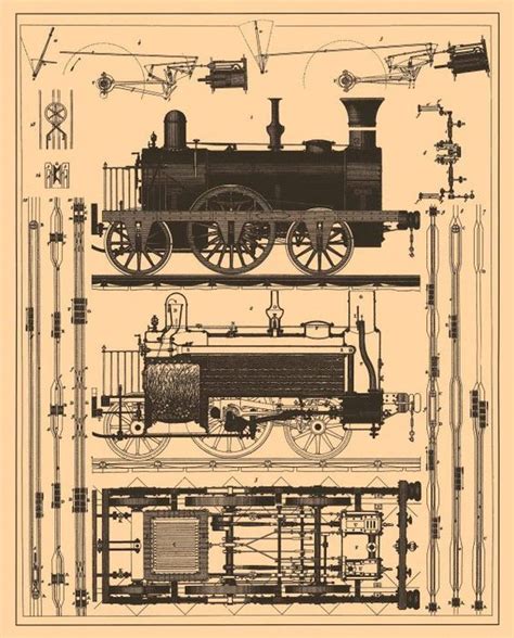 20+ Free Vintage Printable Blueprints and Diagrams | Remodelaholic.com #printables #blueprint # ...