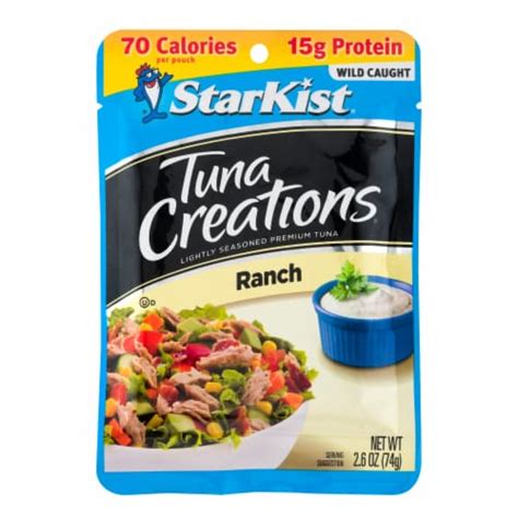 StarKist® Tuna Creations Ranch Seasoned Tuna Pouch, 2.6 oz - Kroger