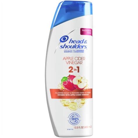 Head & Shoulders Apple Cider Vinegar 2-In-1 Anti-Dandruff Shampoo ...