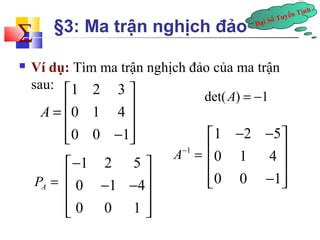 Tính Ma Trận Nghịch Đảo 3x3: Hướng Dẫn Chi Tiết và Dễ Hiểu