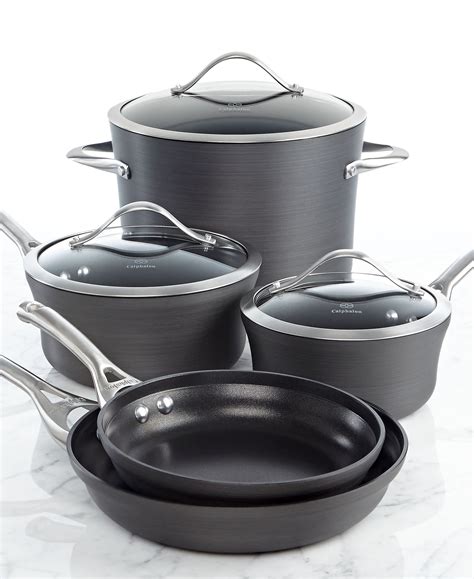 Calphalon Contemporary Nonstick 8 Piece Cookware Set | Cookware set, Calphalon contemporary ...