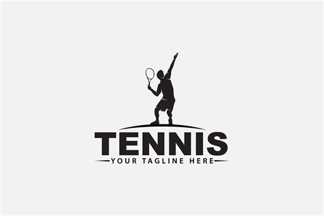 Tennis Logo Graphic by nomanazizkhan1985 · Creative Fabrica