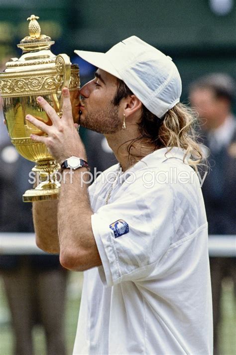 Wimbledon Print | Tennis Posters | Andre Agassi