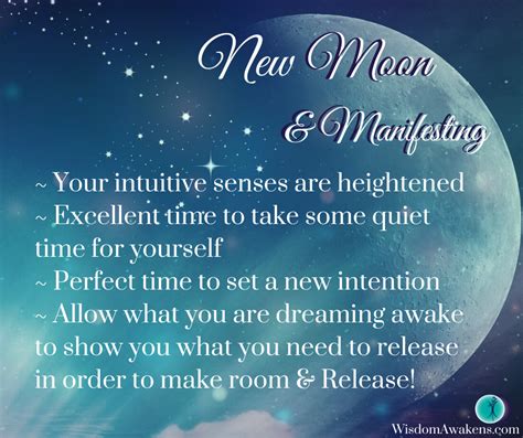 Happy New Moon! New moons are an incredible time to nurture yourself with some quiet time and ...