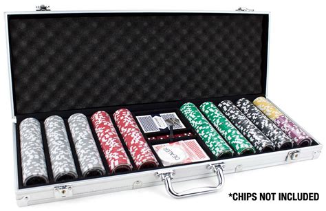 500 Ct Aluminum Poker Chip Case - Apache Poker Chips