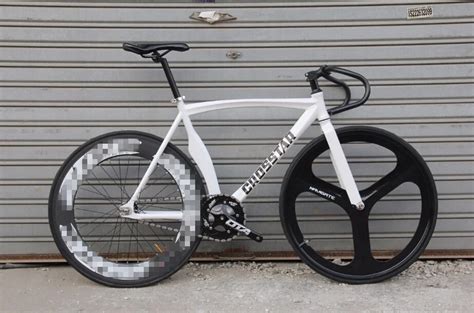 fixed gear bike aluminum track bike CROSSTAR single speed fixed gear ...