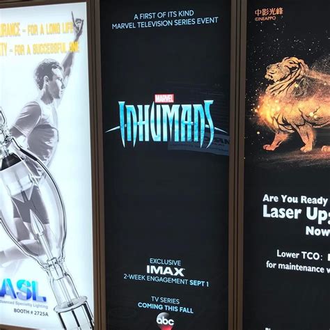 Inhumans Poster spotted at Cinemacon in Vegas : r/marvelstudios