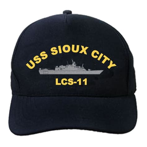 LCS 11 USS Sioux City Embroidered Hat