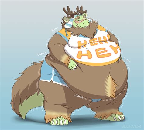 Sly's Weight gain by gillpanda on DeviantArt