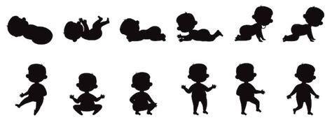 Silhouette Baby Images - Free Download on Freepik