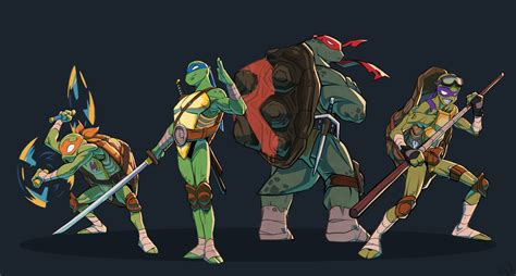 ArtStation - TMNT redesign