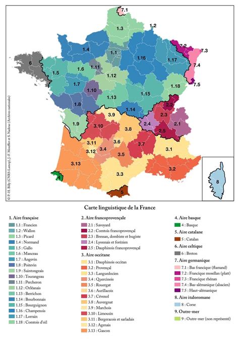 A map of dialects and regional languages of France [1448*2048] : r/MapPorn