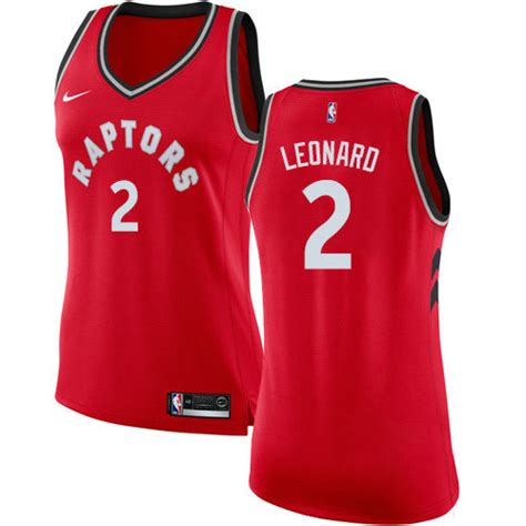 Nike Raptors #2 Kawhi Leonard Red Women's NBA Swingman Icon Edition Jersey