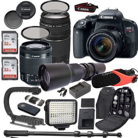 Lens Photography Camera: Canon Eos Rebel T6 Dslr Camera With Ef S 18 ...