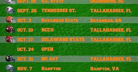 Rattler Nation: FAMU Athletics releases 2015 Rattler football schedule