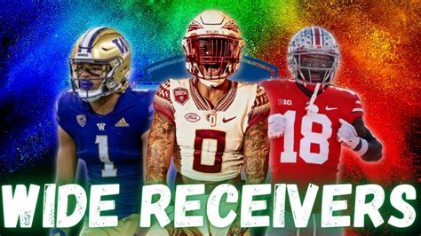 Top 15 WIDE RECEIVERS in the 2024 NFL Draft - YouTube