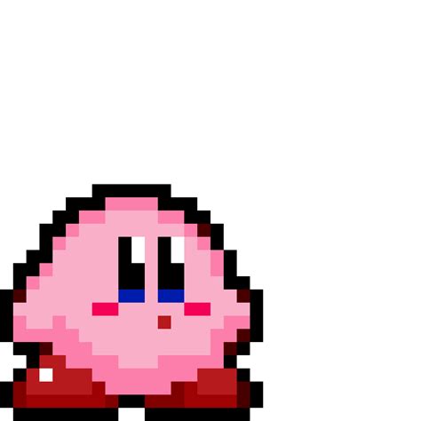 Pixilart - Kirby Jumping Gif by Bonmv317