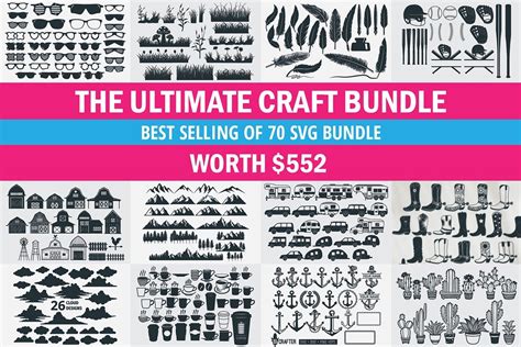 The Ultimate Craft Bundle Bundle · Creative Fabrica