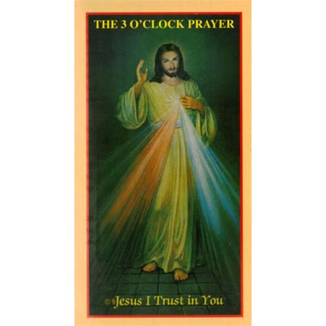 The 3 O'Clock Prayer - Alternate Prayer Card – The Medjugorje Web