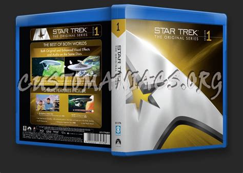 Star Trek The Original Series Season 1 blu-ray cover - DVD Covers & Labels by Customaniacs, id ...