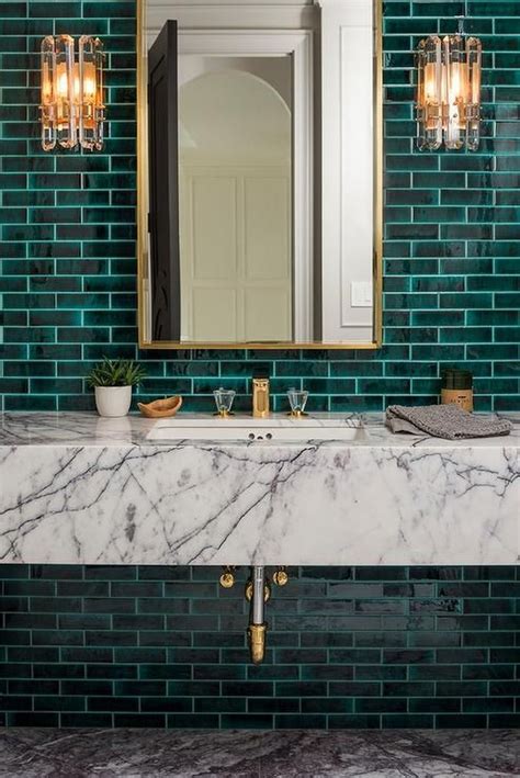 10+ Green Subway Tile Bathroom – DECOOMO