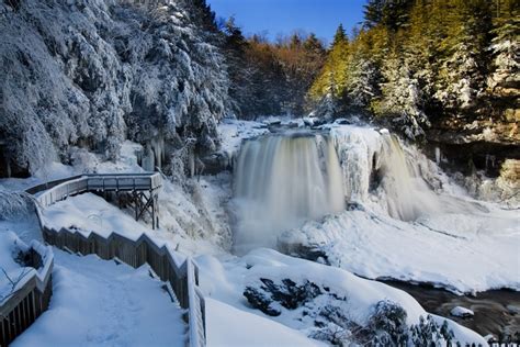 Winter Boardwalk - Blackwater Falls State Park, WV | Blackwater falls ...