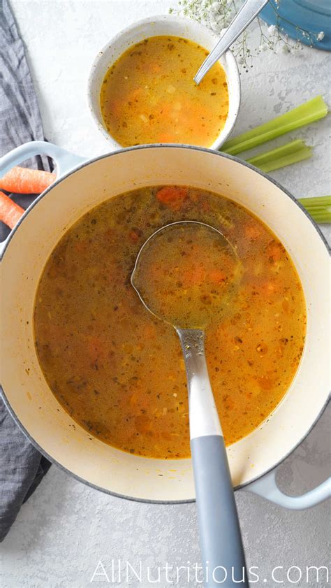 Easy Celery and Carrot Soup - All Nutritious