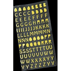 10 sets handrekening alfanumerieke sticker dagboek plan diy sticker set ...