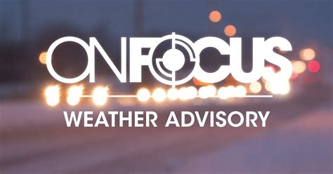 Winter Weather Advisory Issued for Thursday Morning (12-27) - OnFocus