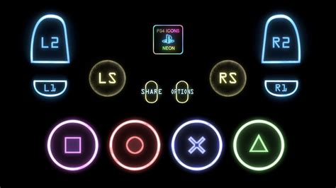 Playstation Controller Button Icons