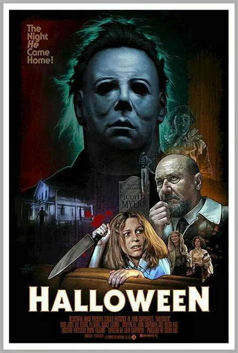 Halloween Movie poster horror Slasher Halloween Film, Halloween Movie Poster, Halloween Horror ...