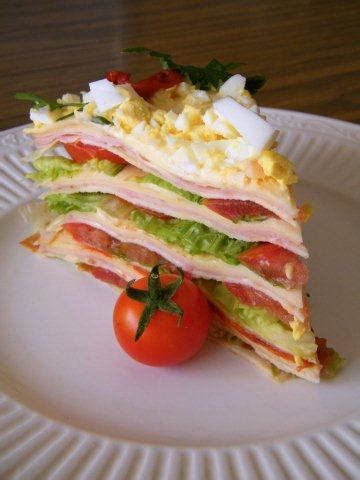 Torre de panqueques | receta sRecetas.ES