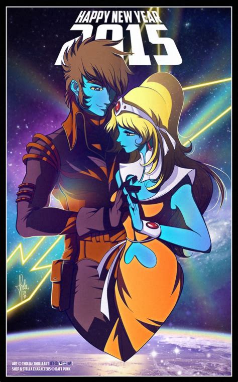 Shep and Stella from Interstella5555 (Daft Punk) by TholiaArt.deviantart.com on @DeviantArt ...